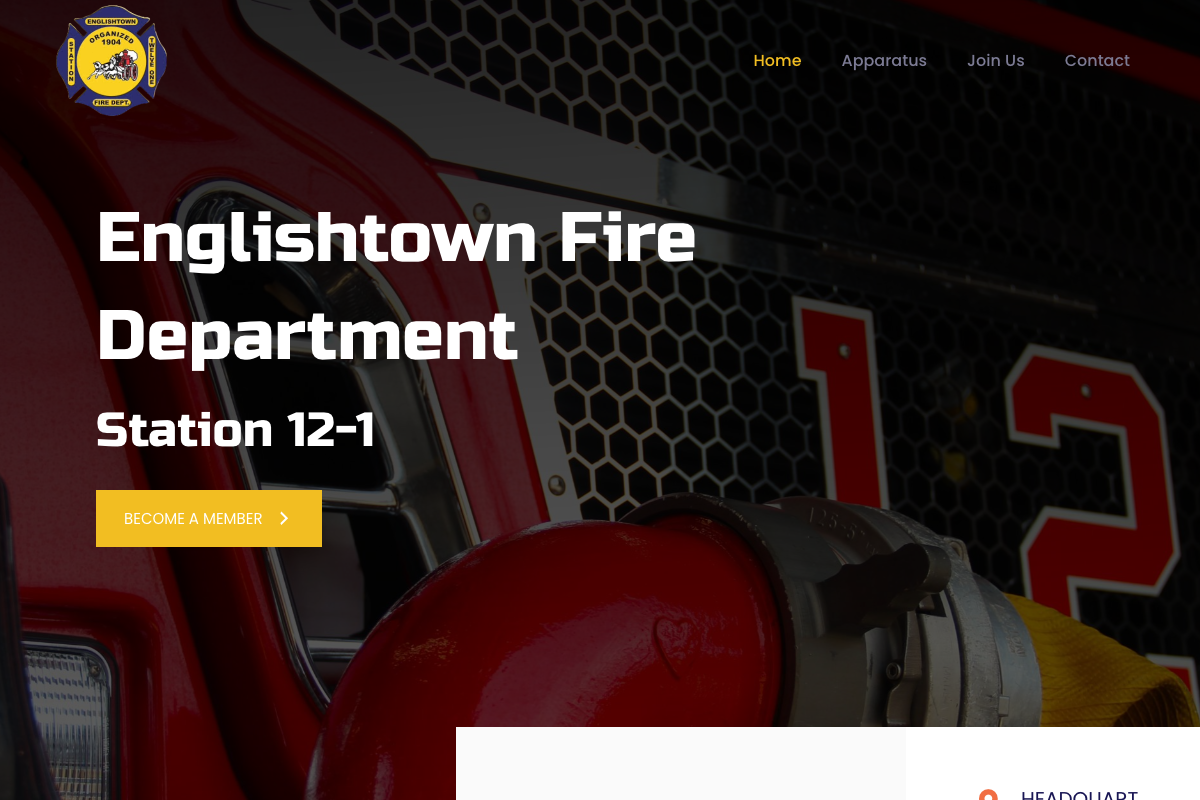 Englishtown Fire Department — Volunteer fire department
