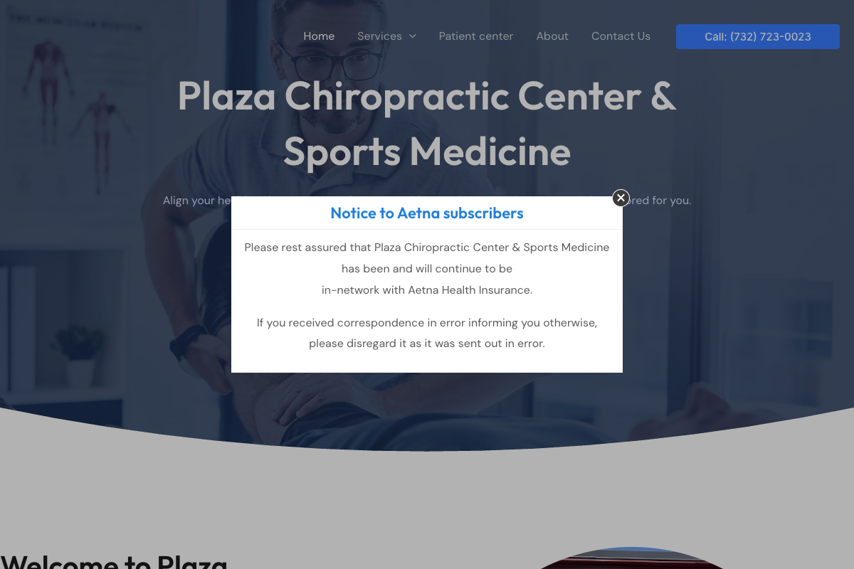 Plaza Chiropractic — Chiropractic office